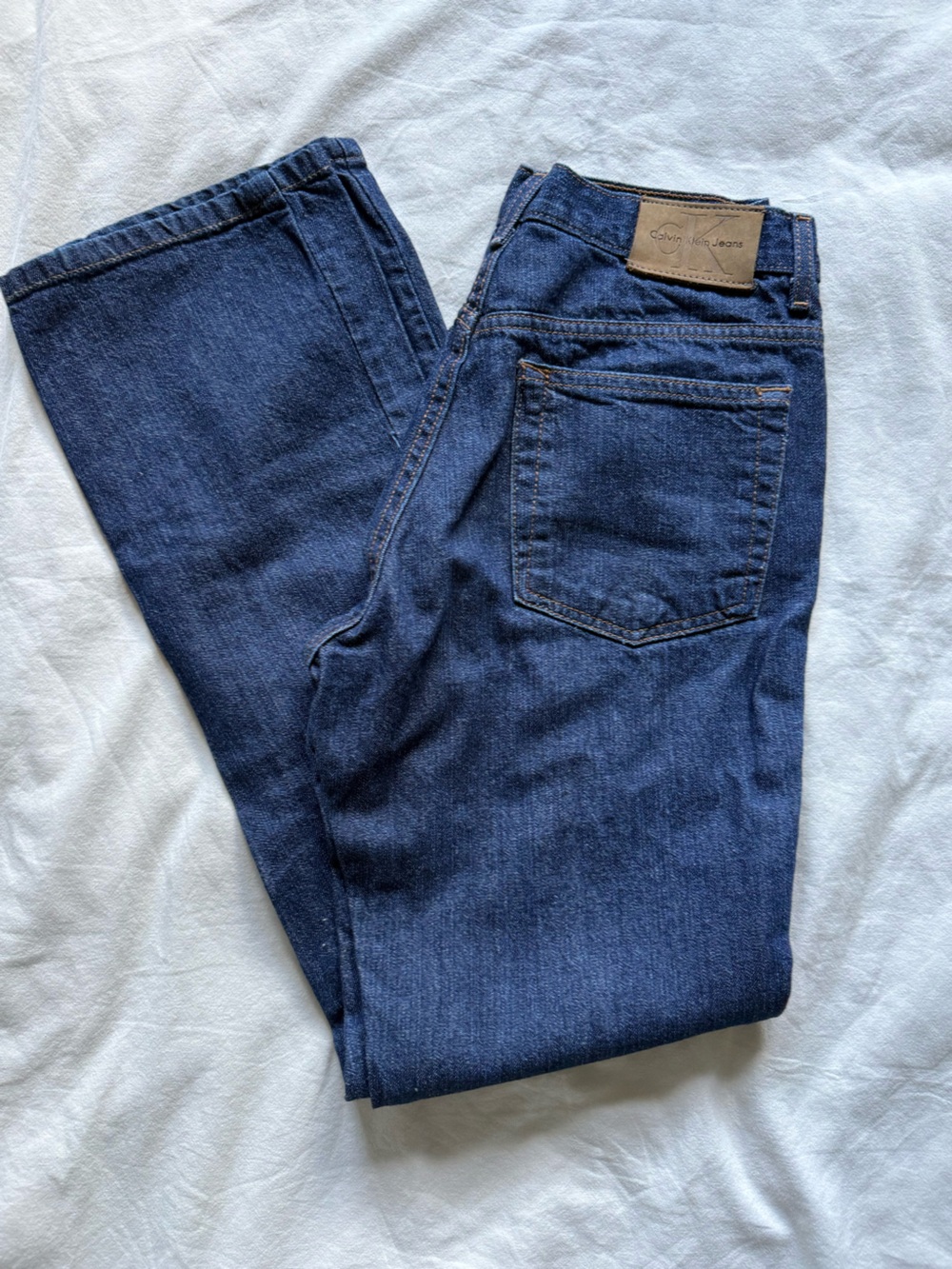 Calvin Klein Dark Blue Women Jeans